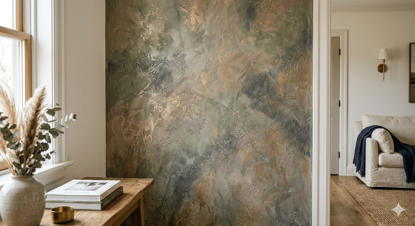 Kreative Wandtechnik als hochwertiger Innenbereich